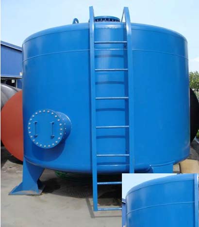 Pressure filter tank